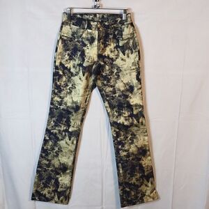 Rave 4 Real Gold Tie Dyed Women's Jeans